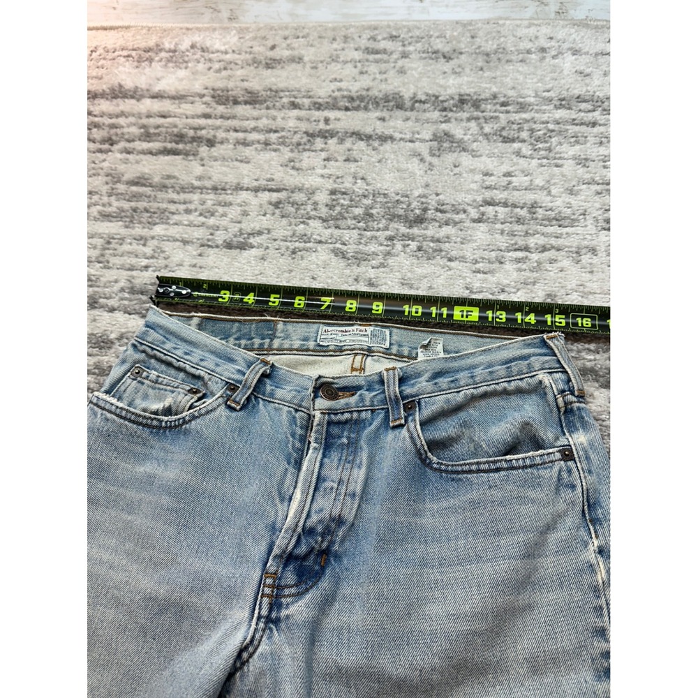 Abercrombie & Fitch Light Blue Flare Jeans - Picture 4 of 13